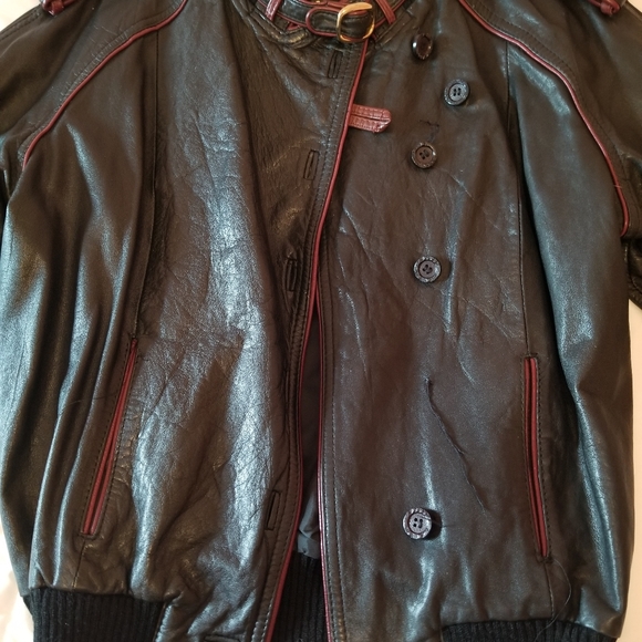 Jackets & Blazers - Leather jacket